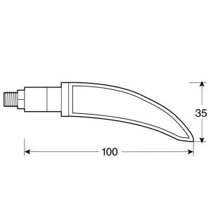 Intermitentes Katana negro homologados Lampa Â· 2